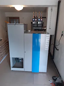 Пелетен котел Easypell 32 kW с бойлер 300 л